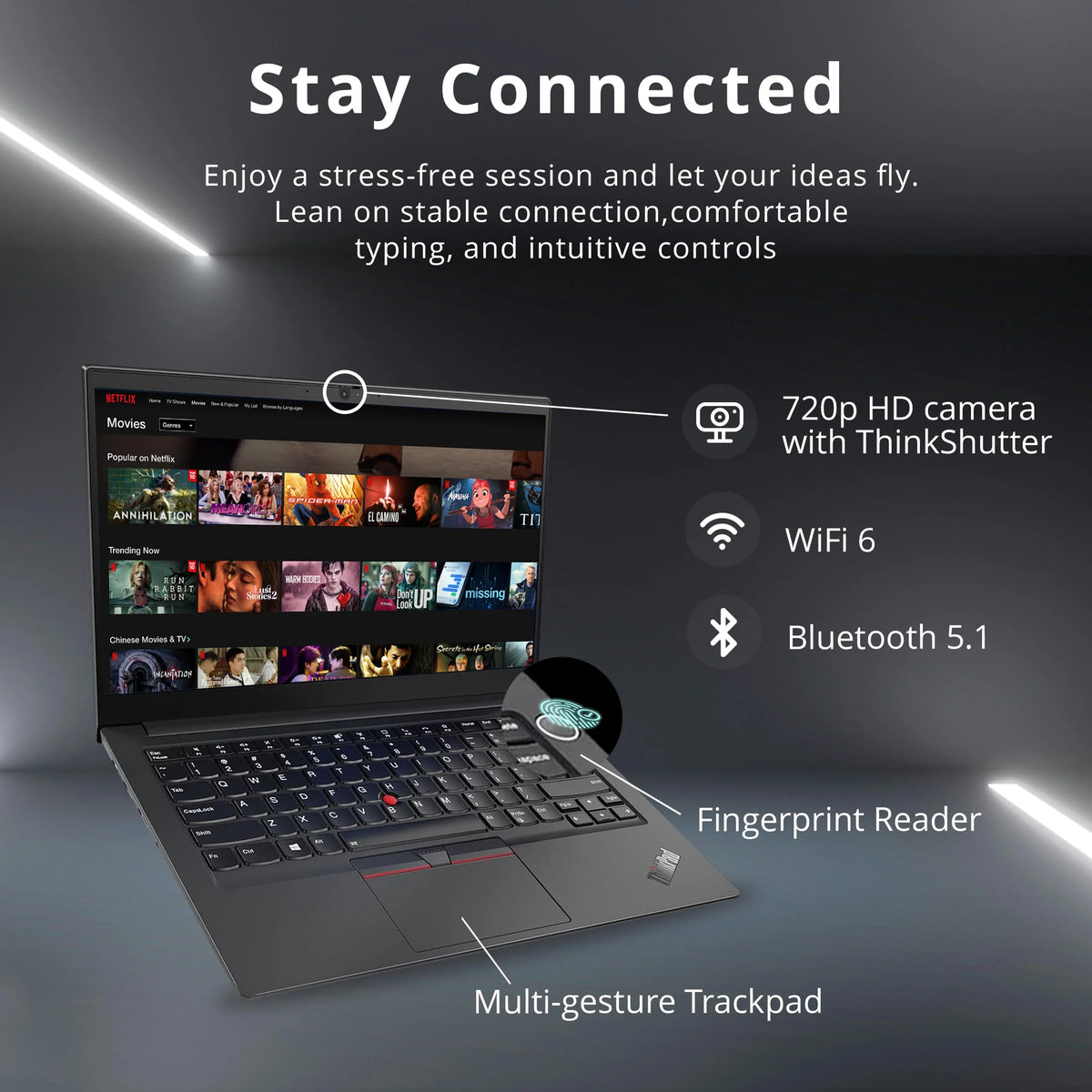 14" FHD Laptop, AMD Ryzen 7 5700U, 36GB RAM, 2TB SSD, Black H414256