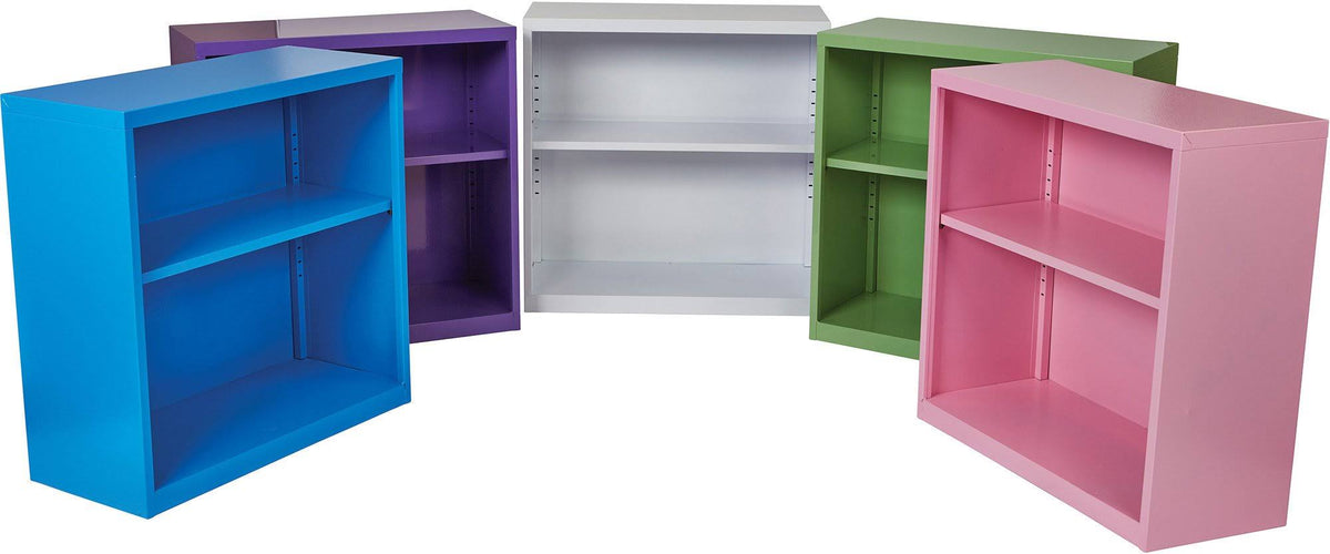 Blue Metal Bookcase A5390