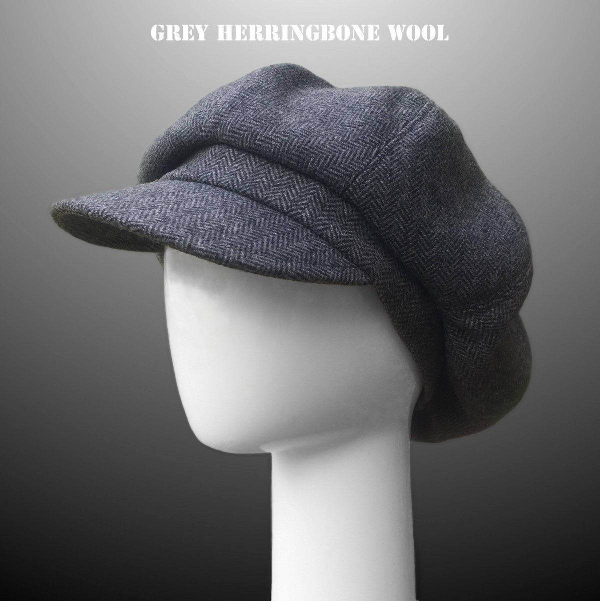 Oversized Unisex Paperboy Flat Cap Hat S557