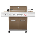 5-Burner Gas Grill with Rotisserie Kit E62097