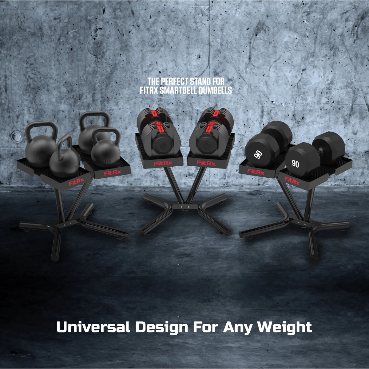 Dumbbell and Kettlebell Weight Rack Stand Y7861
